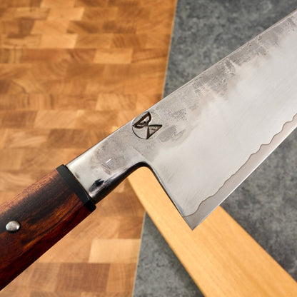 Gyuto 253mm SanMai 15N20 & Apex Ultra – side profile