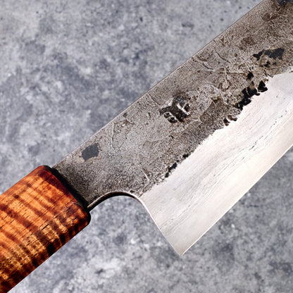 Gyuto 255mm SanMai Tasmanian Blackwood – handle detail