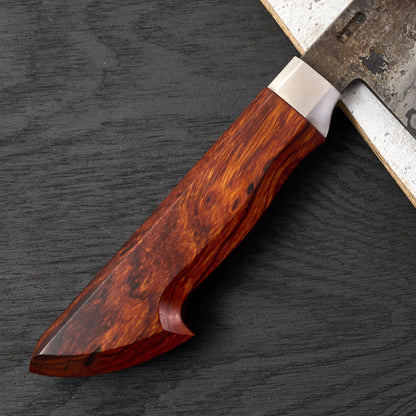 Gyuto 250mm Multi Layered Nickel Cladding SheffCut Core – detail view