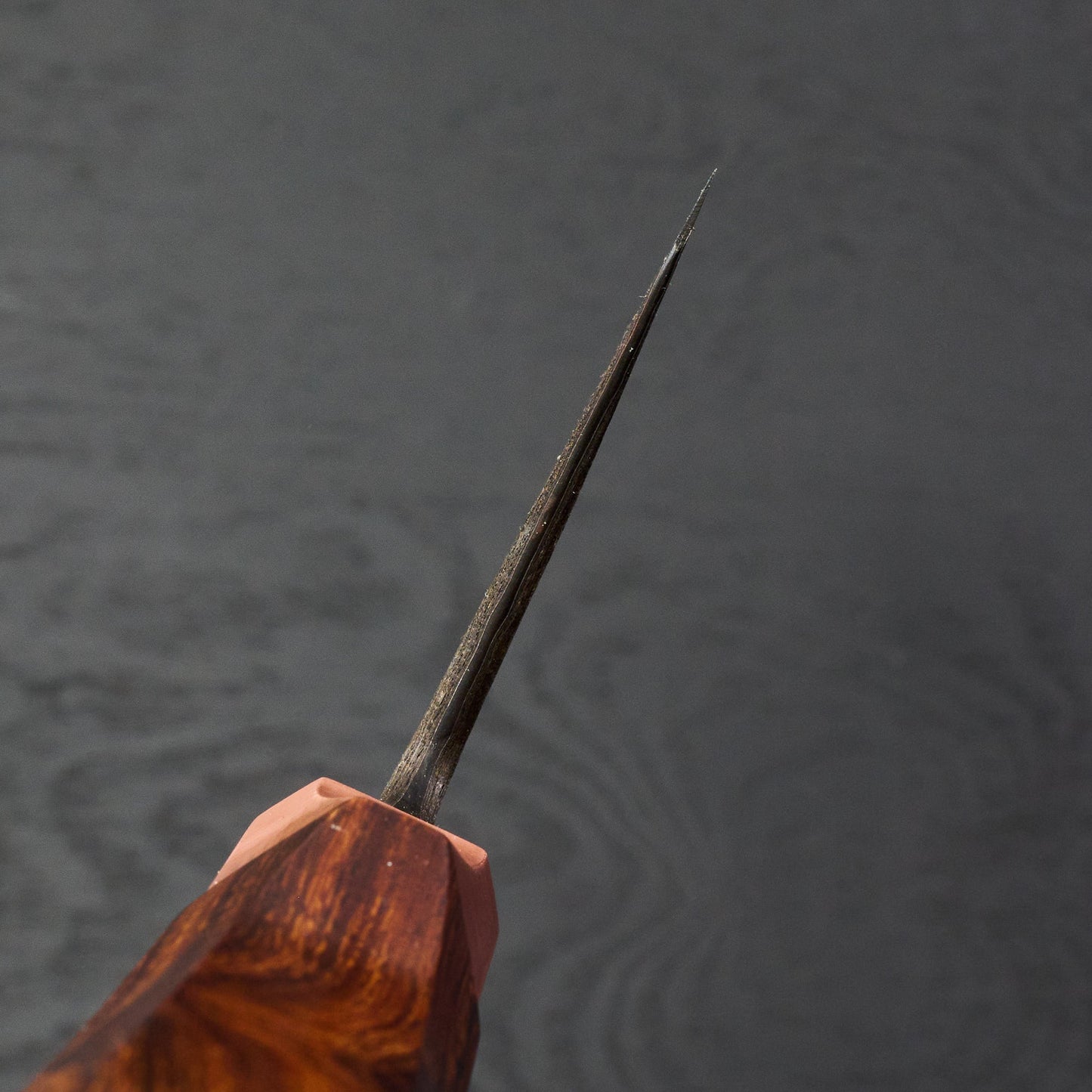 Gyuto 260mm Copper Etched Wrought SanMai SheffCut Core – view 6