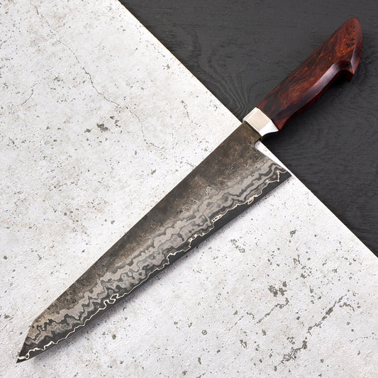 Gyuto 250mm Multi Layered Nickel Cladding SheffCut Core