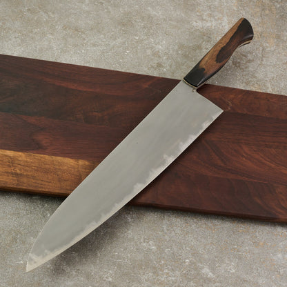 Gyuto 260mm Wrought Iron Clad SanMai 1.2652 – view 6