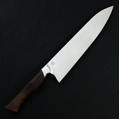 Gyuto 265mm AU Chicago Black Walnut G10 Integral
