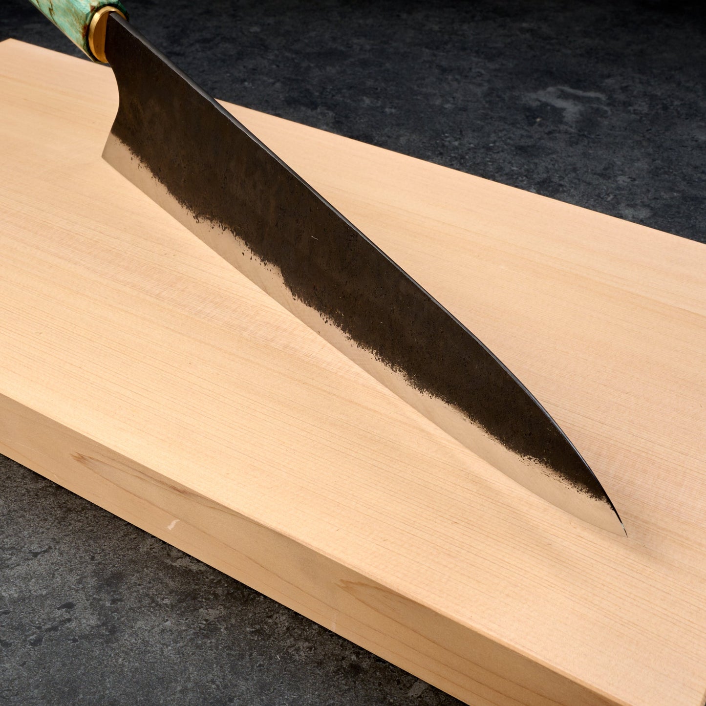 Gyuto 275mm 'Kaze Series' TNT666 KU – blade close-up