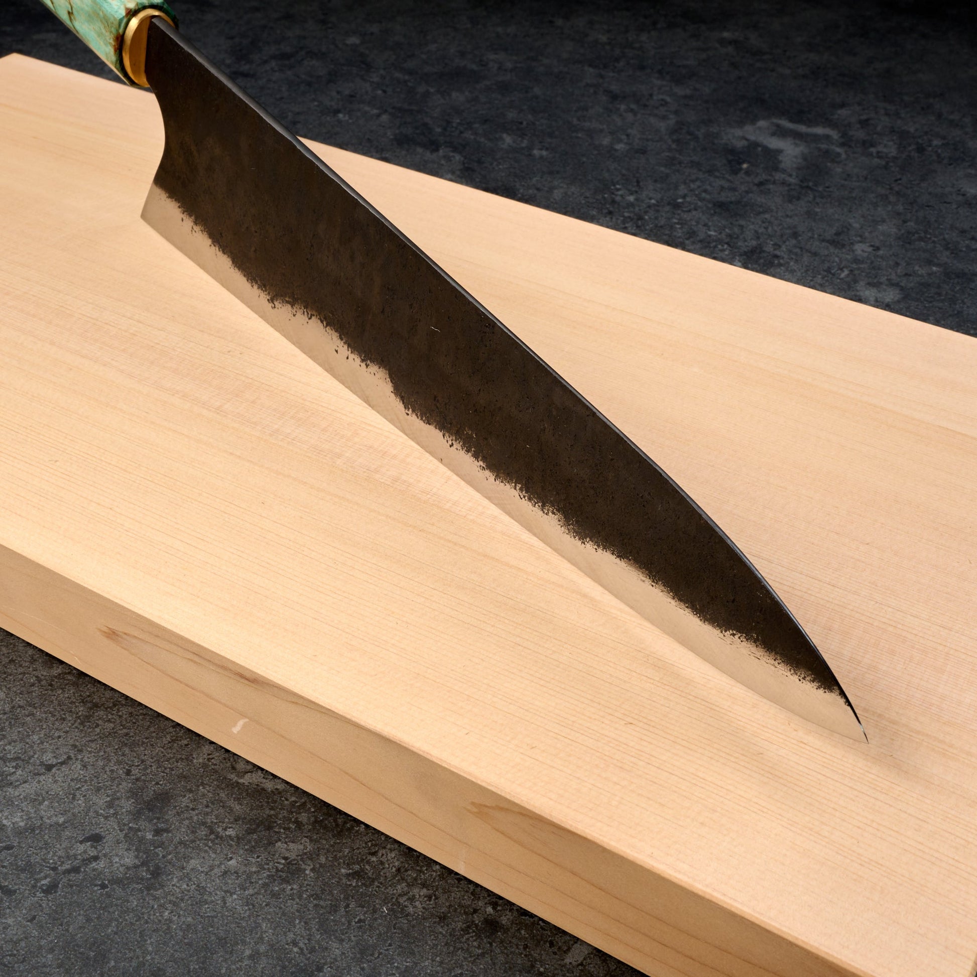 Gyuto 275mm 'Kaze Series' TNT666 KU – blade close-up