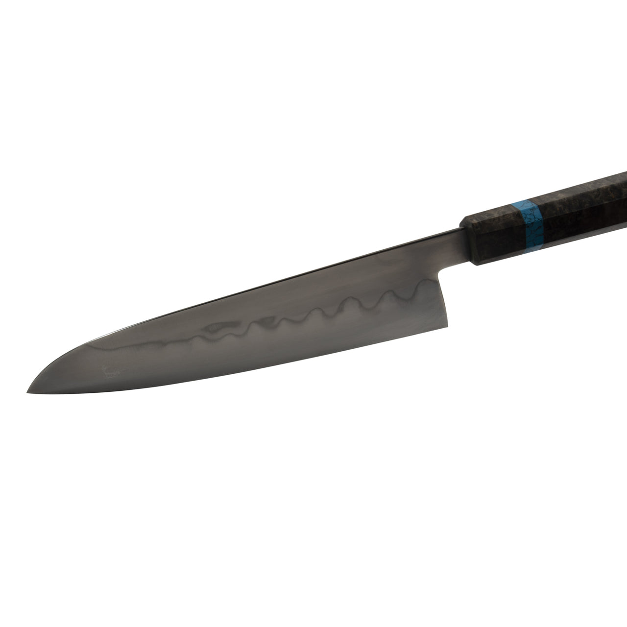 Isasmedjan Gyuto 210mm Honyaki 26c3 "Spicy White" - Profile