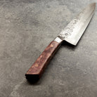 Isasmedjan Gyuto 240mm 26c3 Dammy Clad - Full Tang Integral Handle with Saya - Handle