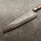 Isasmedjan Gyuto 240mm 26c3 Dammy Clad - Full Tang Integral Handle with Saya - Profile