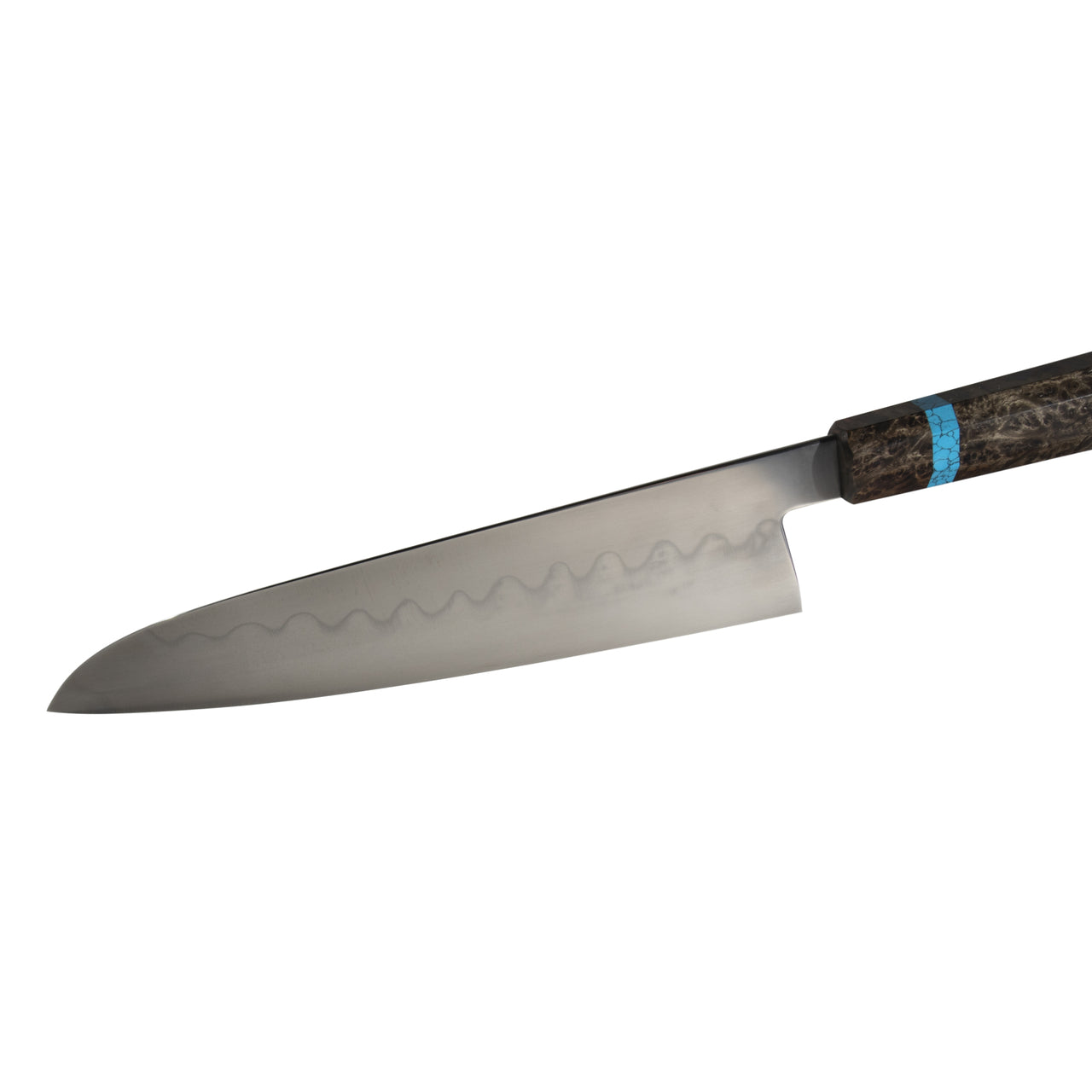 Isasmedjan Gyuto 240mm Honyaki 26c3 "Spicy White" - Profile