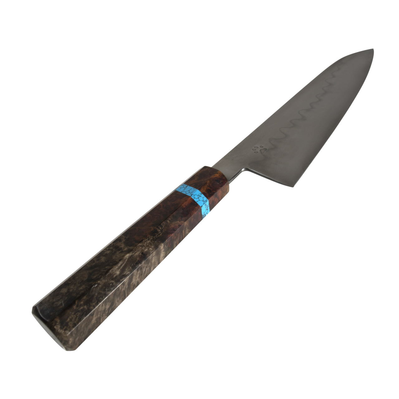 Isasmedjan Gyuto 240mm Honyaki 26c3 "Spicy White" - Handle