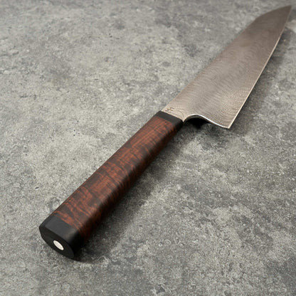 Martin Huber Gyuto 240mm & Petty 100mm "X" Mosaic Damascus Set - Handle