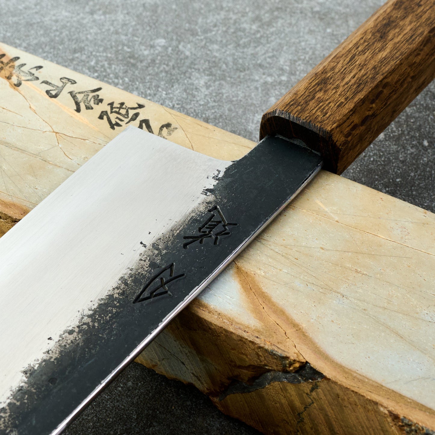 Bunka 170mm Sumi Shirogami #2 – side profile