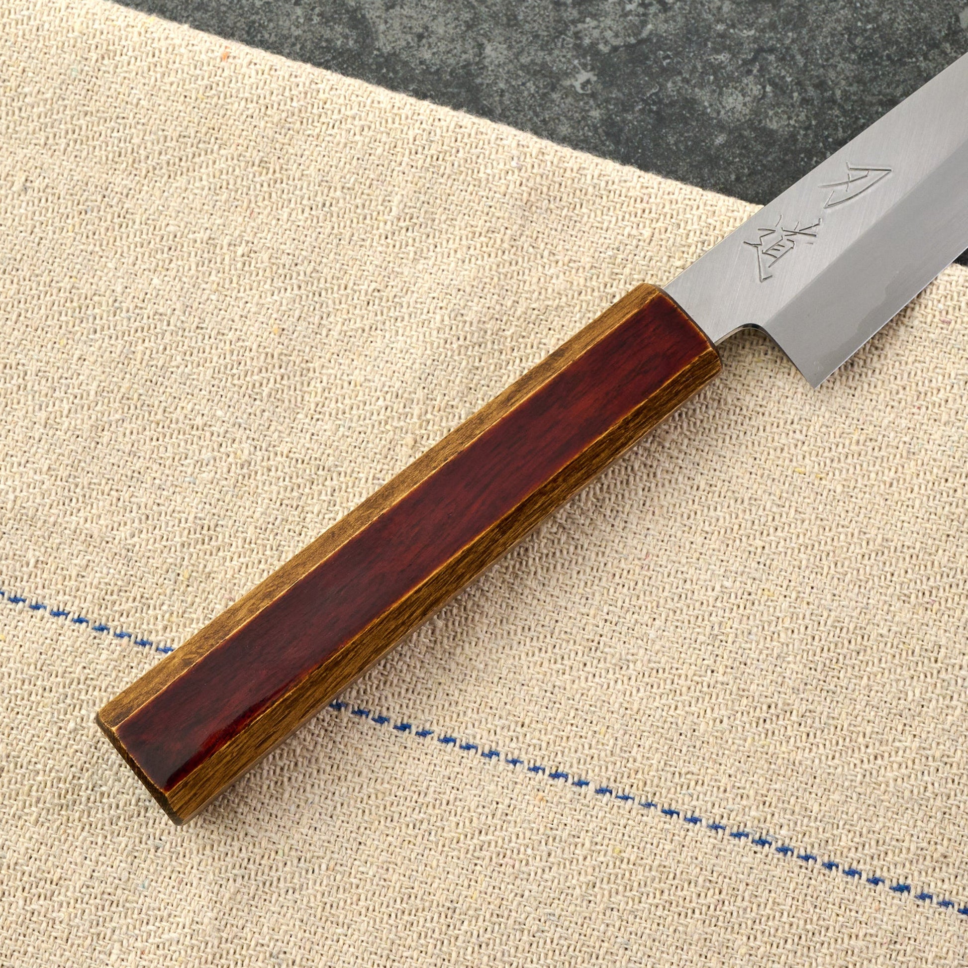 Petty 150mm Junpaku Shirogami #1 – handle detail