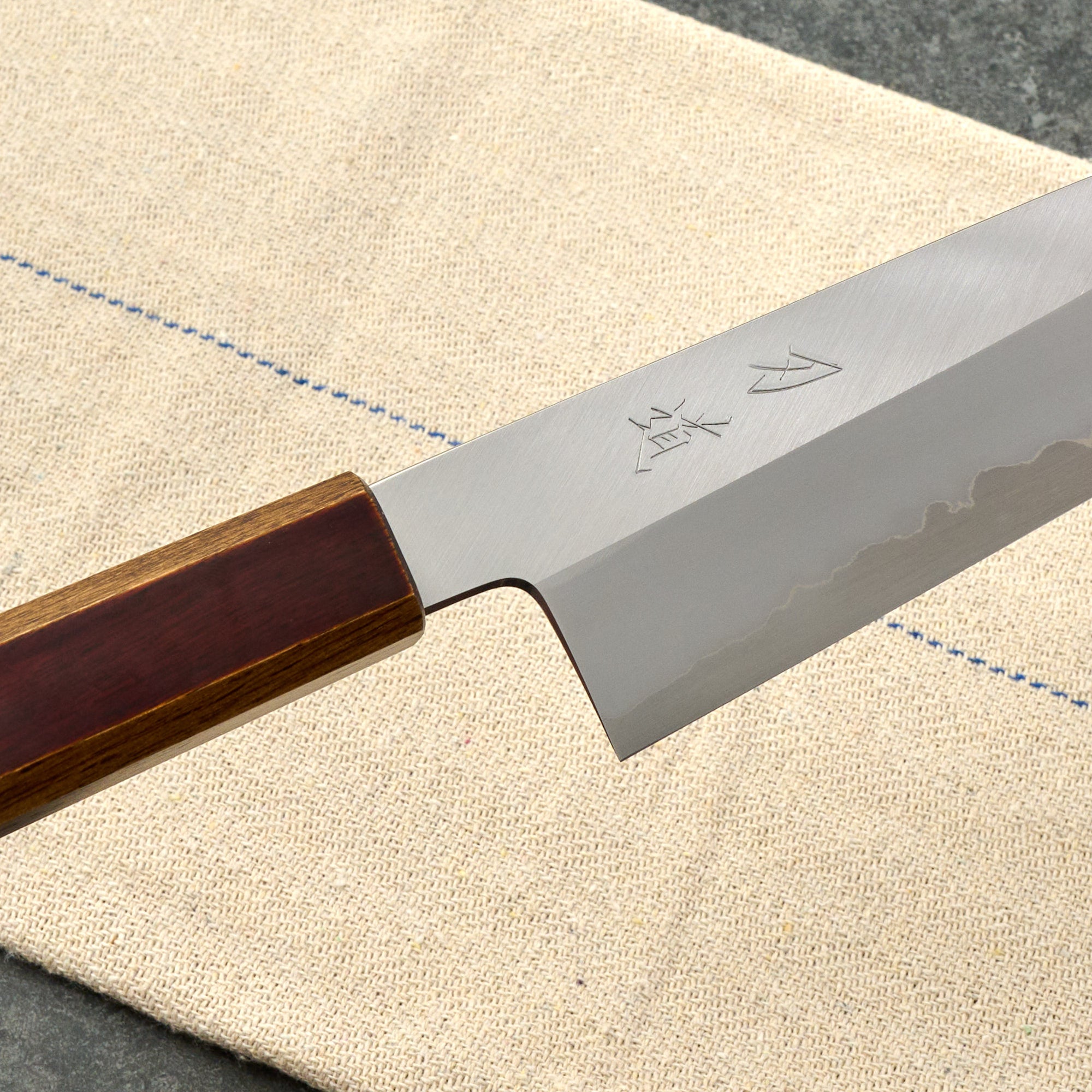 Santoku 180mm Junpaku Shirogami #1