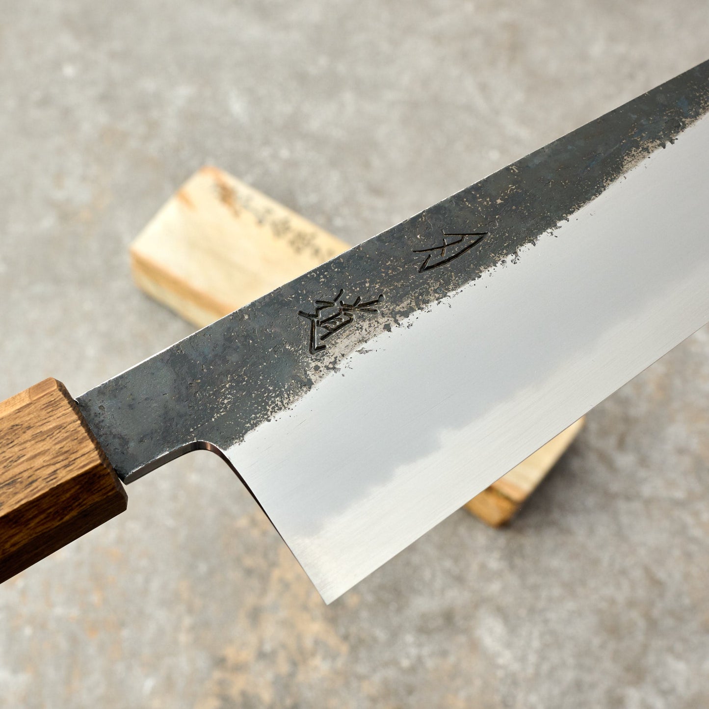 Gyuto 240mm Sumi Shirogami #2 – side profile