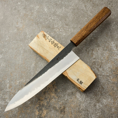 Gyuto 240mm Sumi Shirogami #2 – detail view