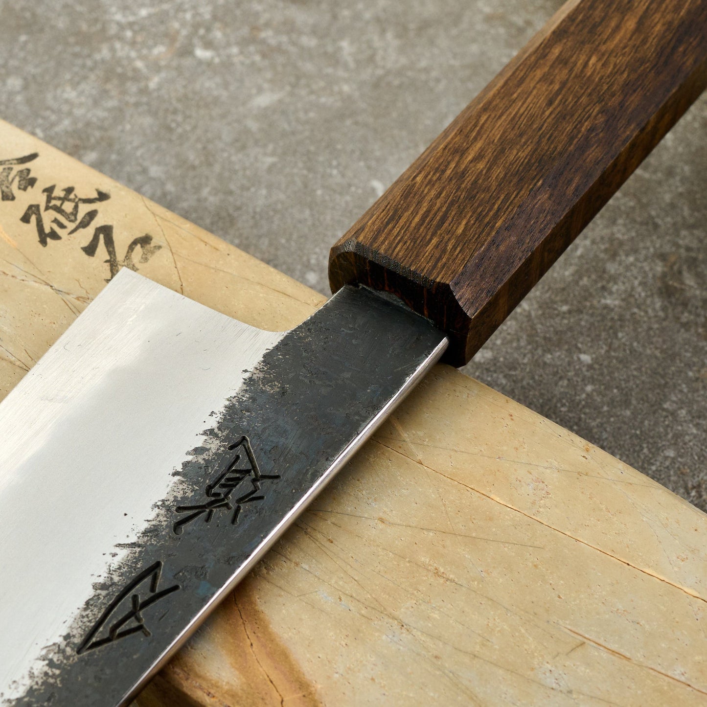 KoBunka 135mm Sumi Shirogami #2 – blade close-up