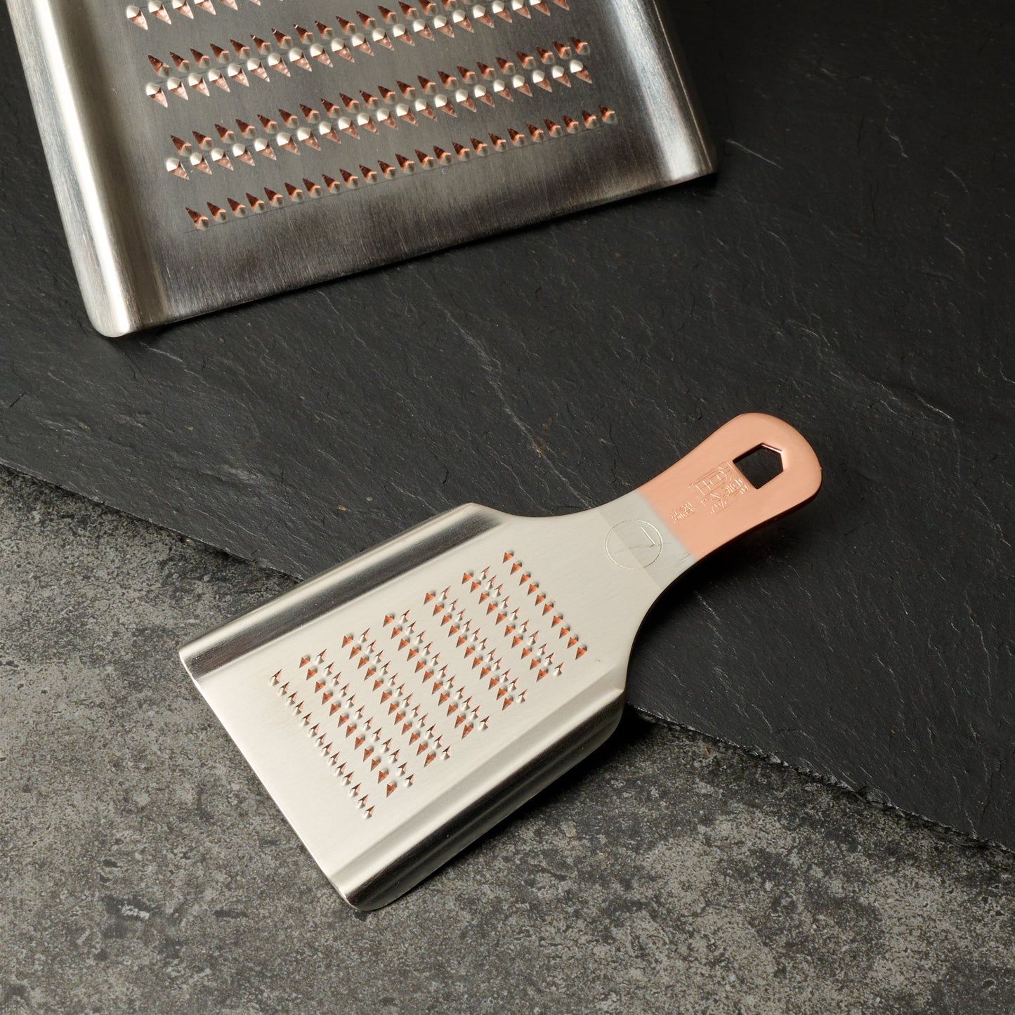 Pure Copper Hand Grater – side profile
