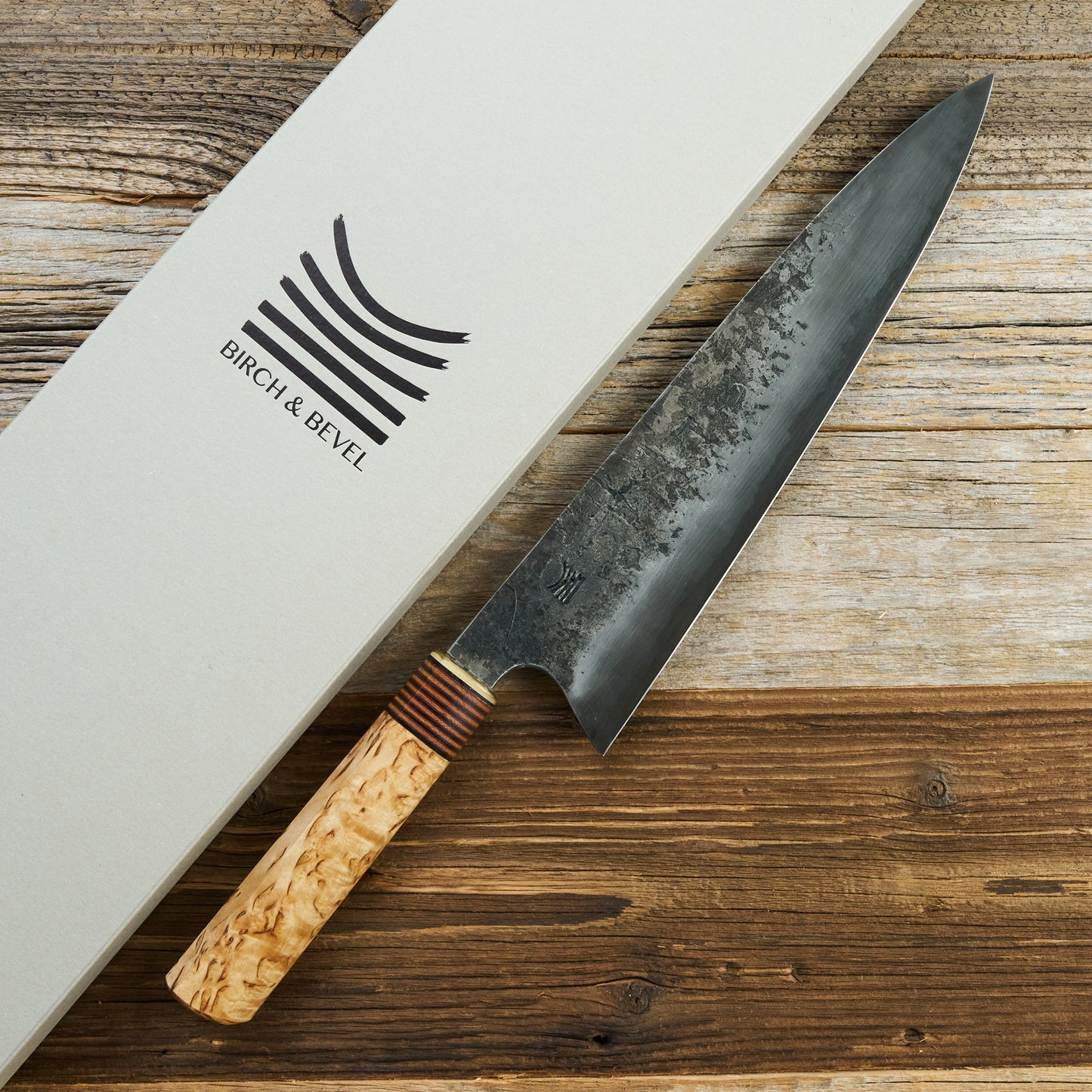 Gyuto Apex Ultra Iron Clad Masur Edition – detail view
