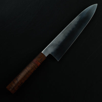 Isa Smedjan X Myojin Gyuto 245mm Spicy White, Gidgee & Rosewood – detail view