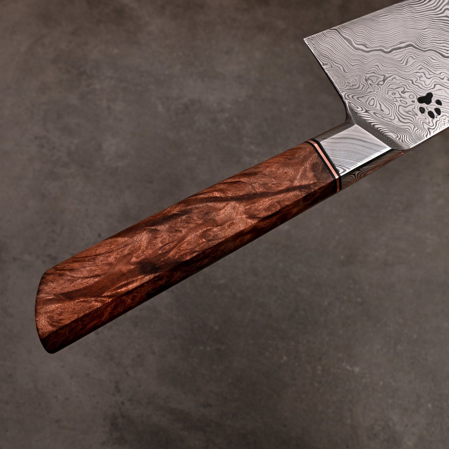 Isasmedjan X Naohito Myojin Gyuto 235mm Integral Damasteel – view 6