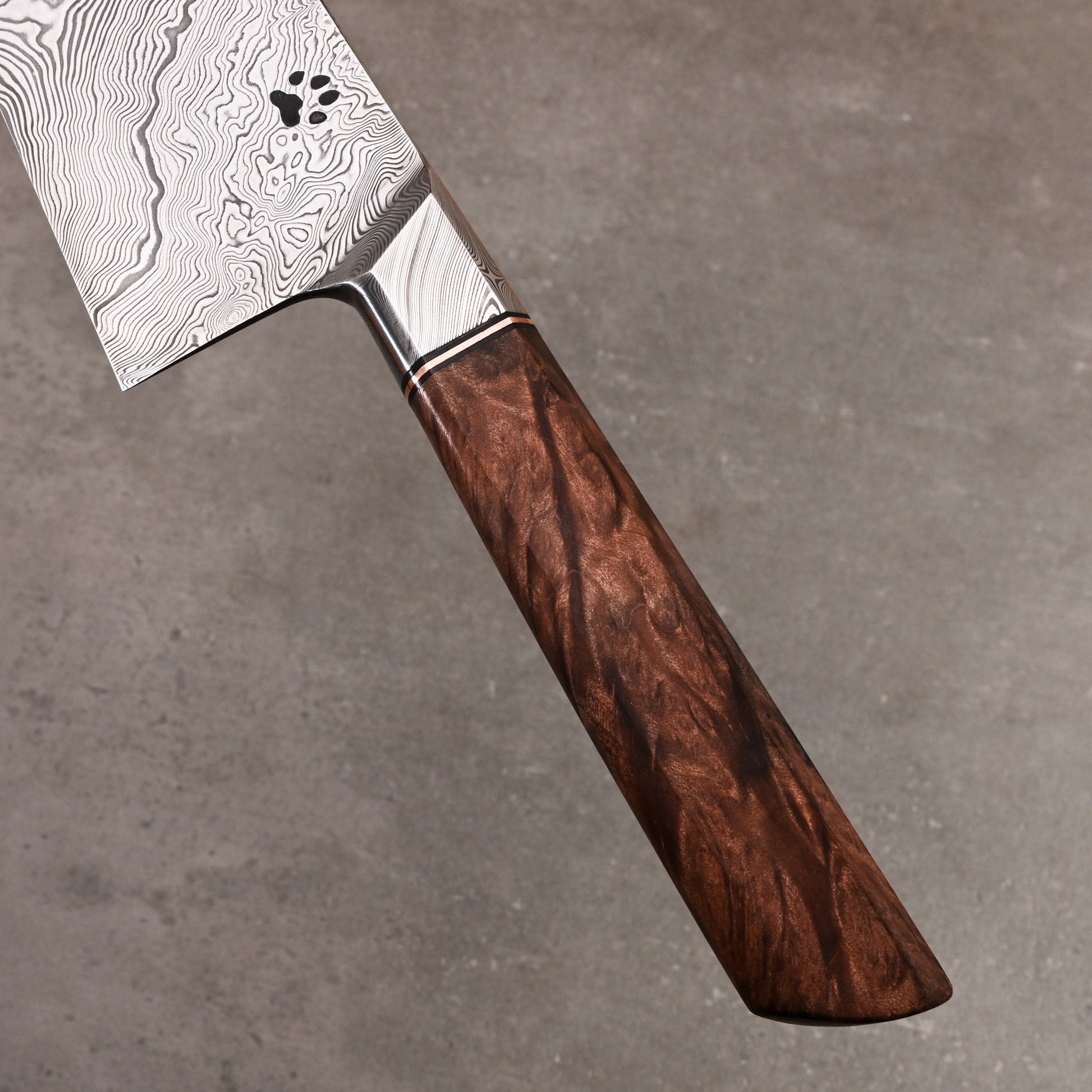 Isasmedjan X Naohito Myojin Gyuto 235mm Integral Damasteel – view 7