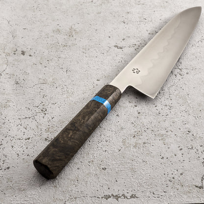 Isasmedjan Gyuto 230mm Honyaki 26c3 "Spicy White" - Handle