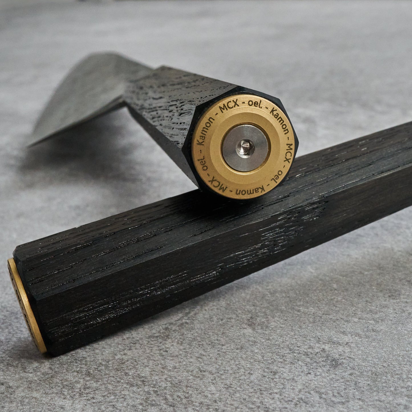 Gyuto 250mm Takedown By Benjamin Kamon & Oliver Märtens – blade close-up