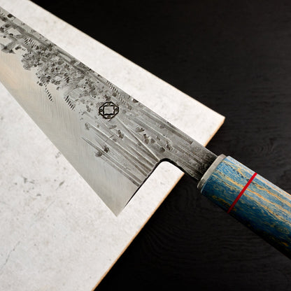 Karyś X Adonis Gyuto 240mm 1.2419 – blade close-up