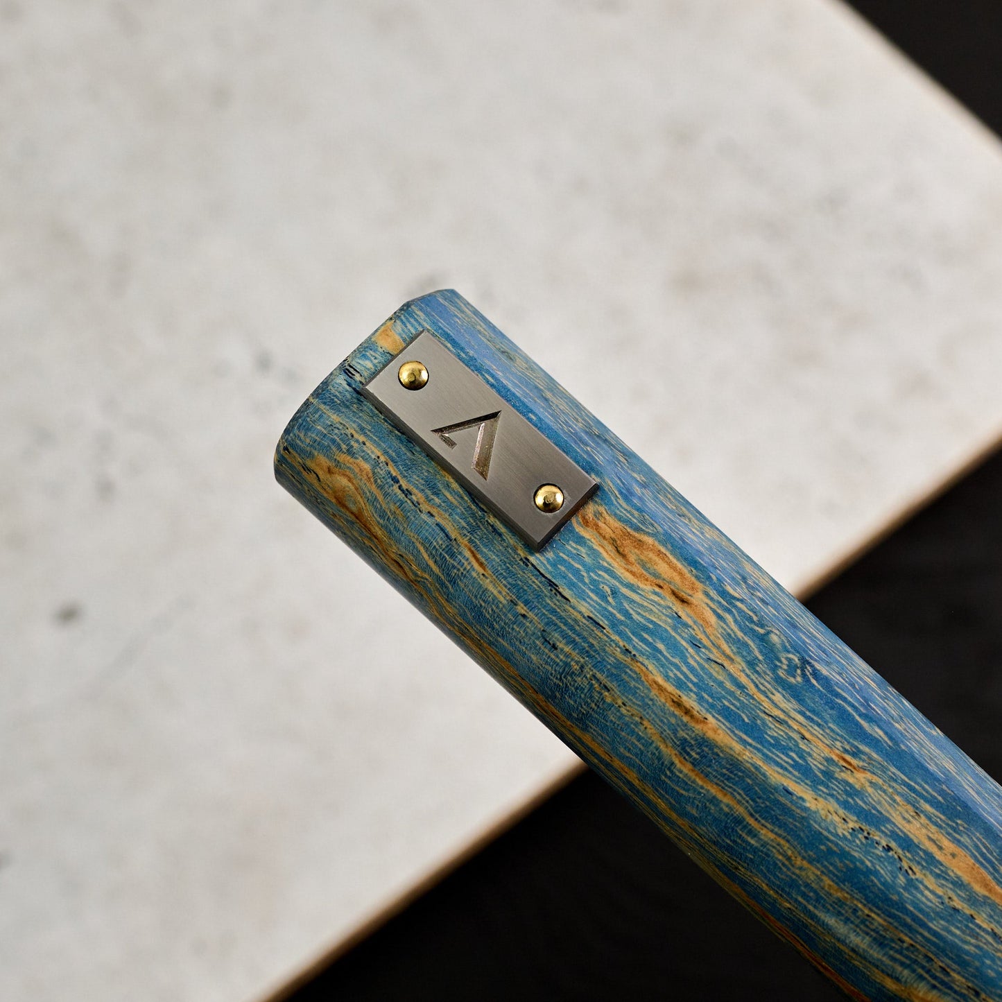Karyś X Adonis Gyuto 240mm 1.2419 – handle detail