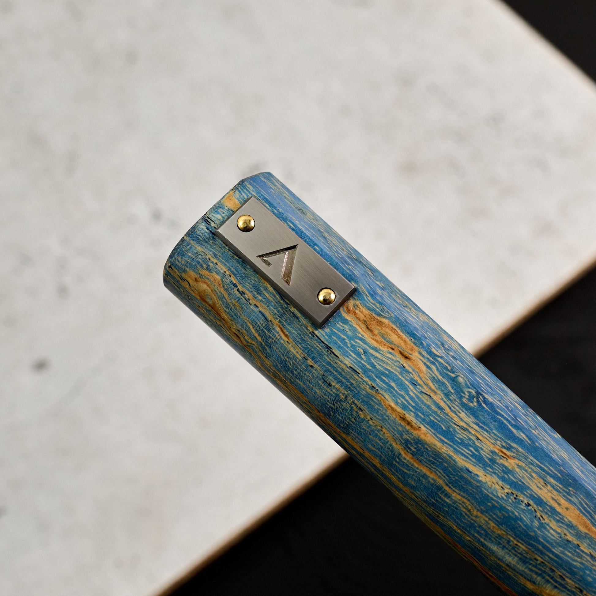 Karyś X Adonis Gyuto 240mm 1.2419 – handle detail