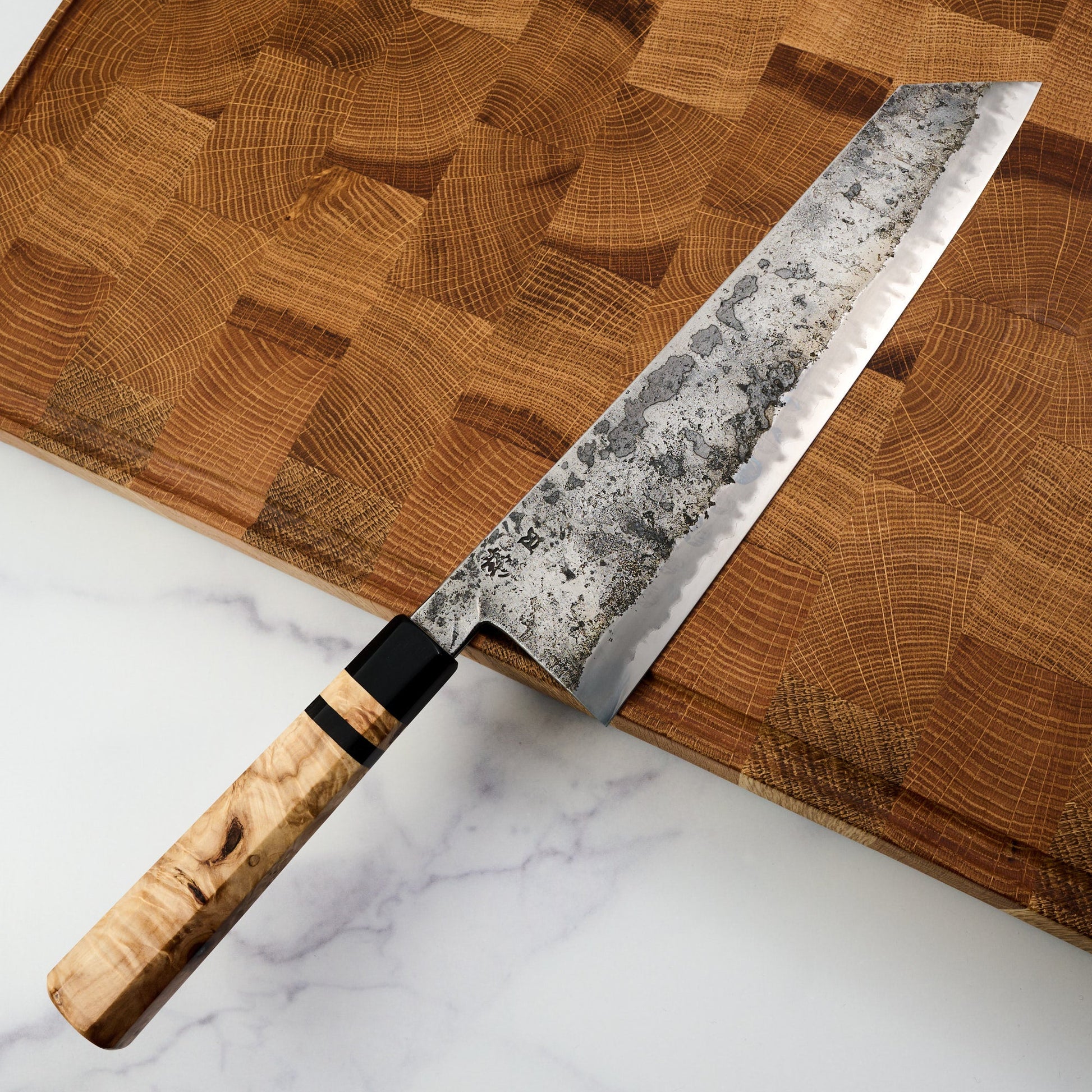 Kiritsuke 245mm SanMai – detail view