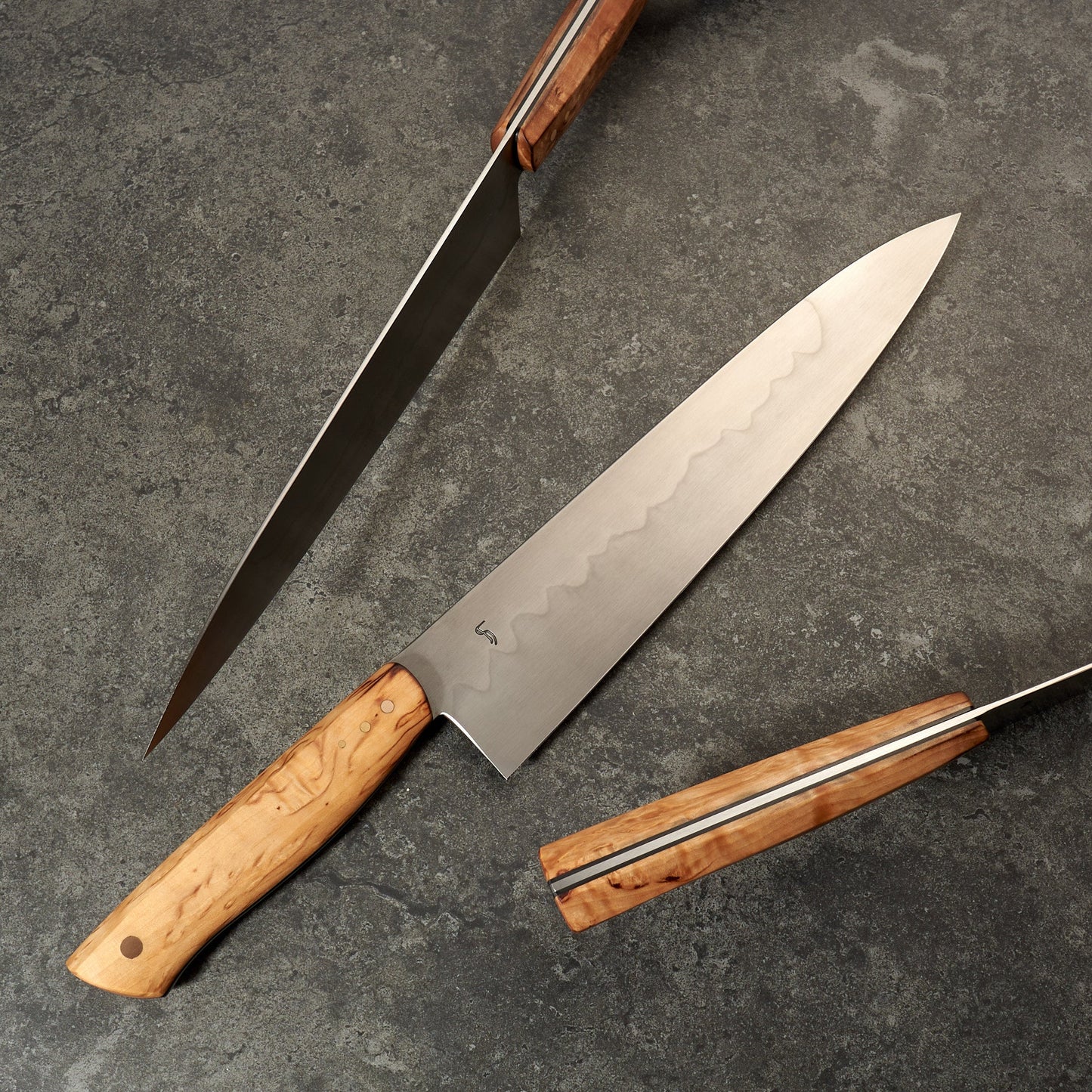 Gyuto 230mm 26C3 Honyaki Full Tang Limited Release by Fredrik Spåre – view 7