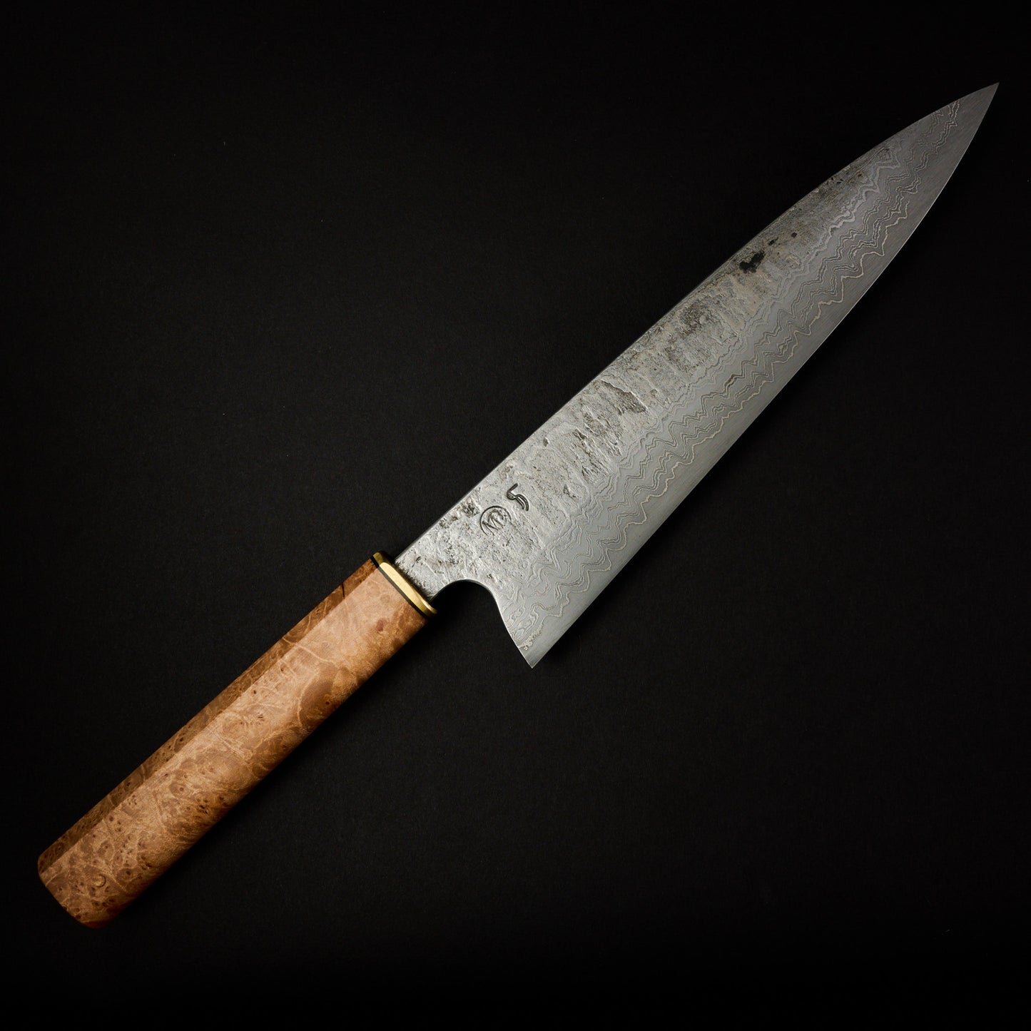 Gyuto 230mm OB Steel Limited Edition – detail view