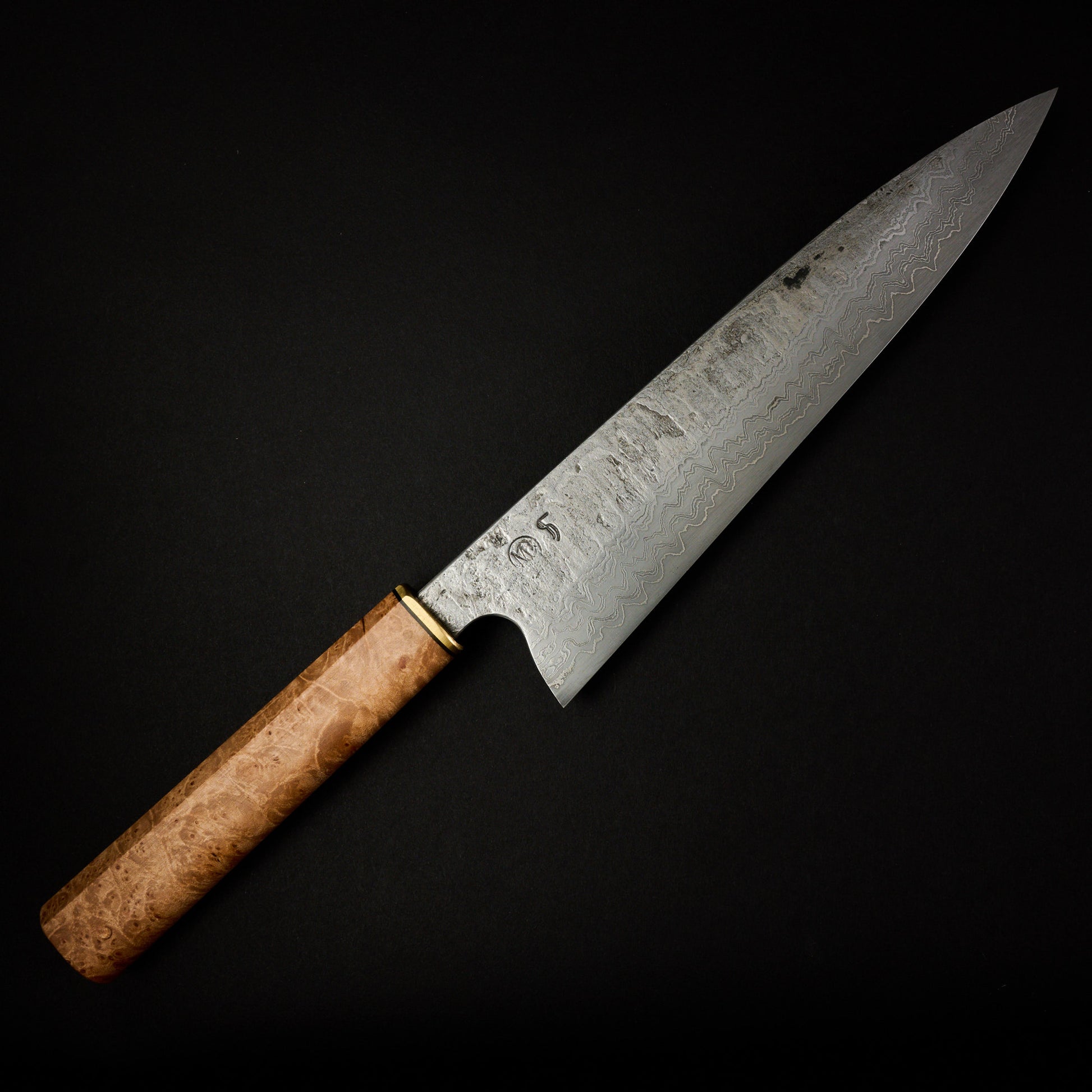 Gyuto 230mm OB Steel Limited Edition – detail view