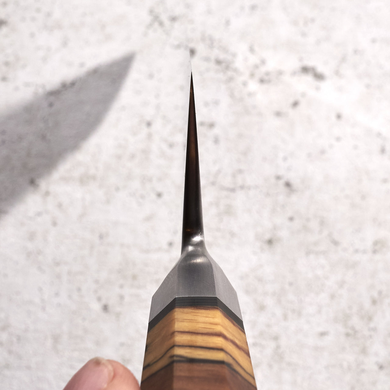 Martin Huber Gyuto 240mm 100Cr6 Integral - Choil
