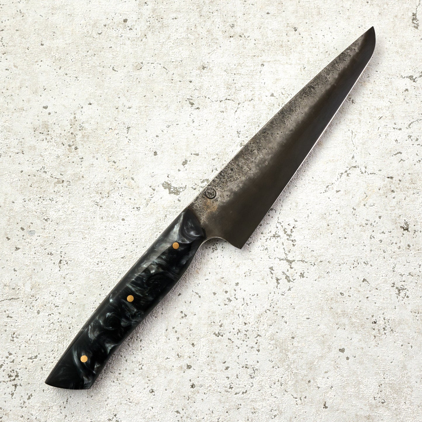 Mini Slicer 190mm Apex Ultra Huberite Full Tang – detail view