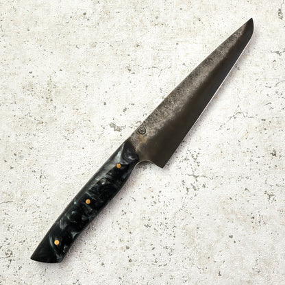 Mini Slicer 190mm Apex Ultra Huberite Full Tang – detail view