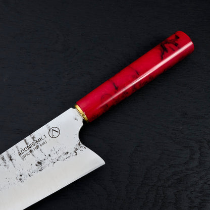 Adonis Mk.1 Gyuto Spicy Edition TNT 666 – side profile