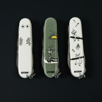 Moomin x Victorinox Climber – Complete Limited Edition Set (All Three Designs) – side profile