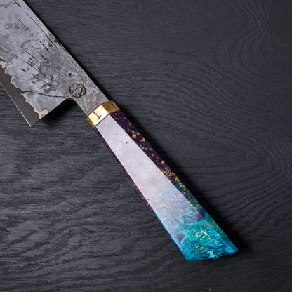 Nakiri 155mm GoMai 1.2419 – blade close-up