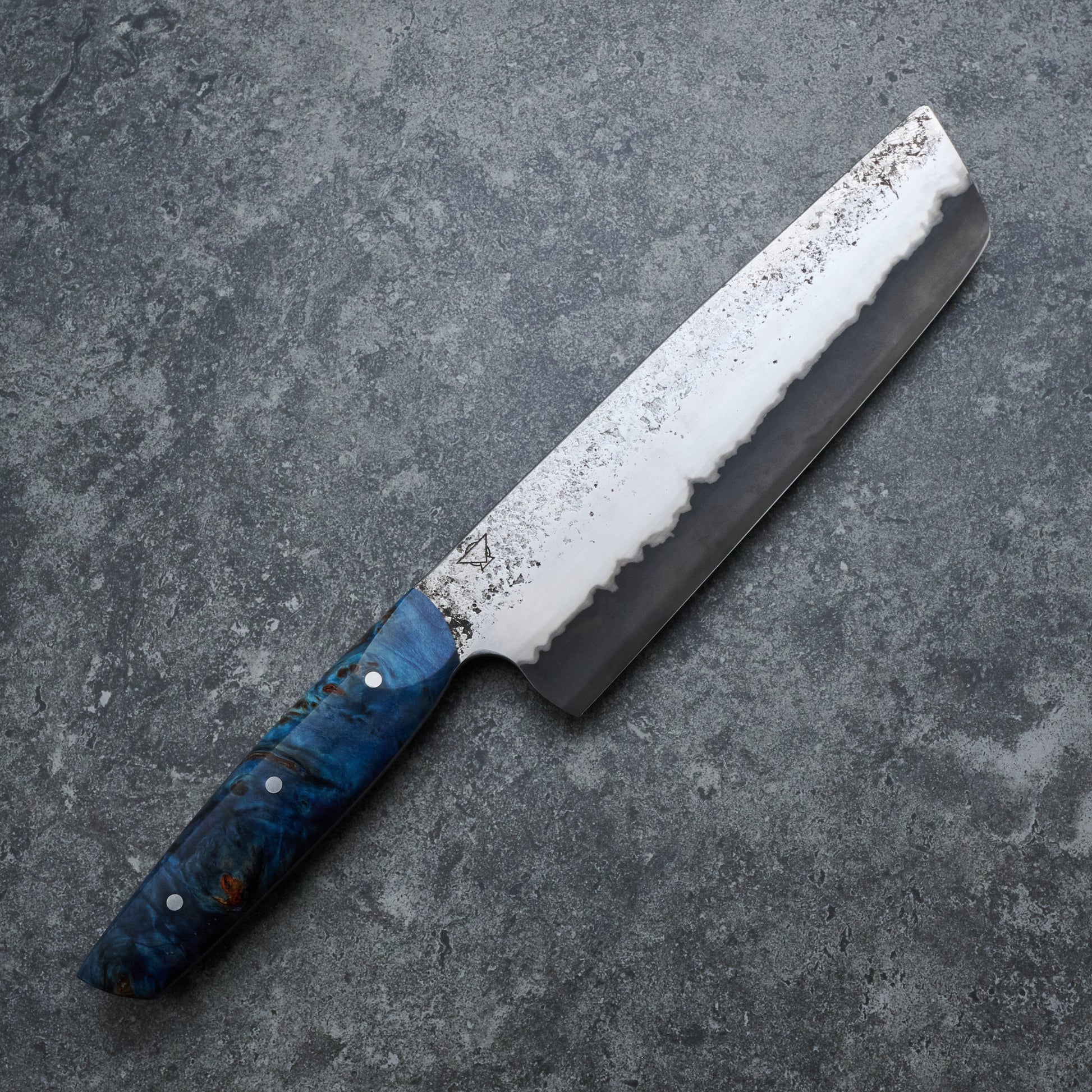 Nakiri 180mm C Grind Stainless SanMai Apex Ultra Core