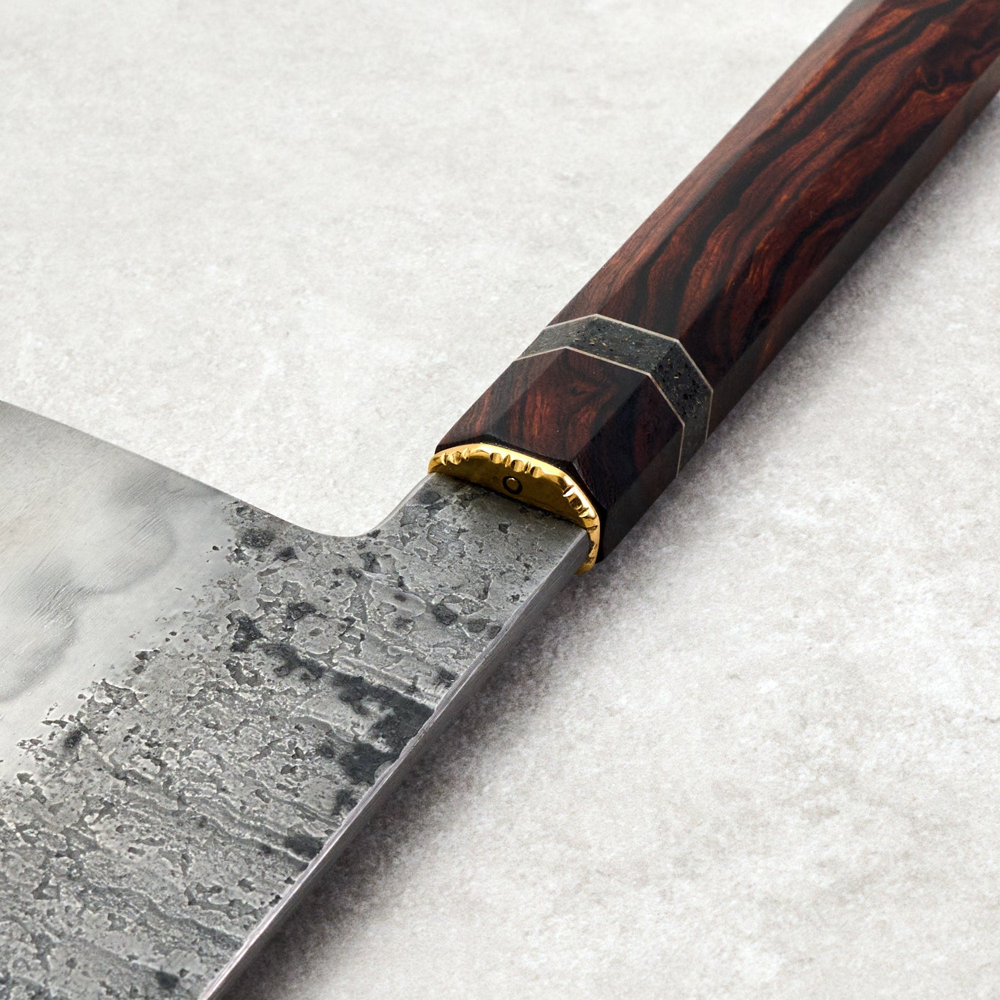 Nakiri 200mm Honyaki 135CR3 – side profile