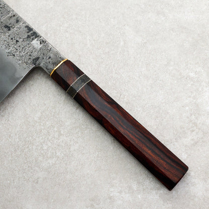 Nakiri 200mm Honyaki 135CR3 – handle detail
