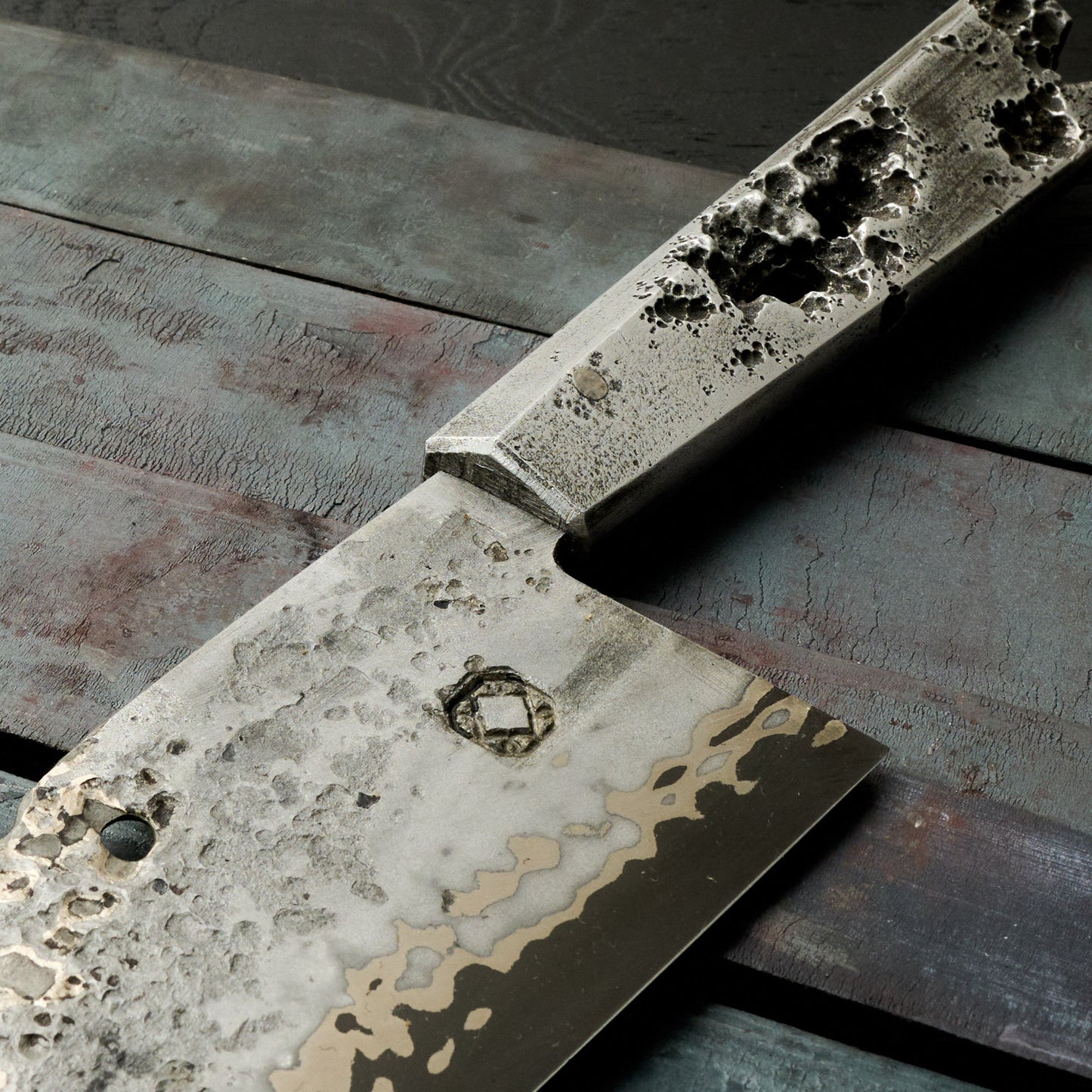 'DSRT' Nakiri 200mm GoMai – detail view