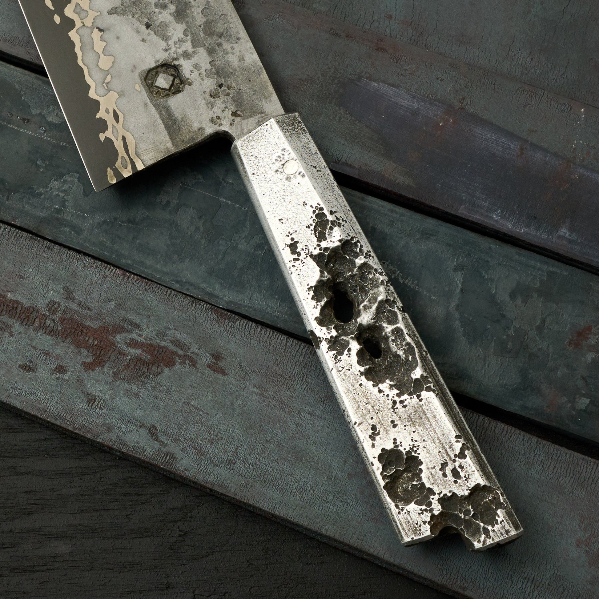 'DSRT' Nakiri 200mm GoMai – side profile