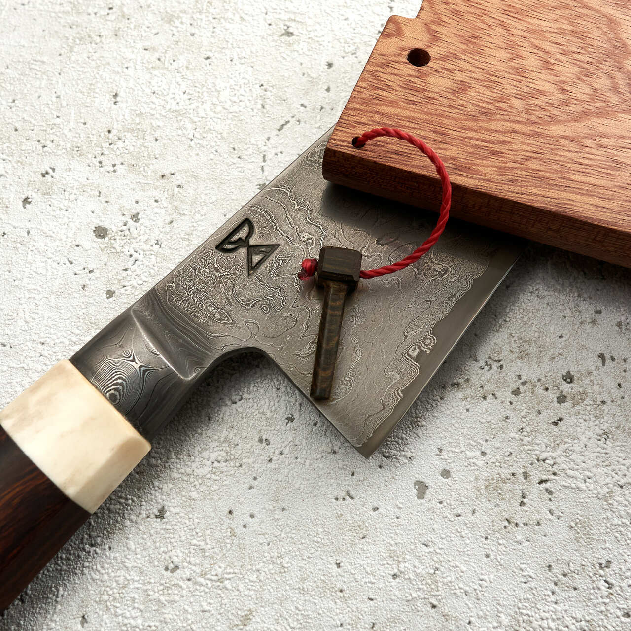 Radiona Breg Gyuto 250mm 1.2562 Damascus Clad Integral - Saya