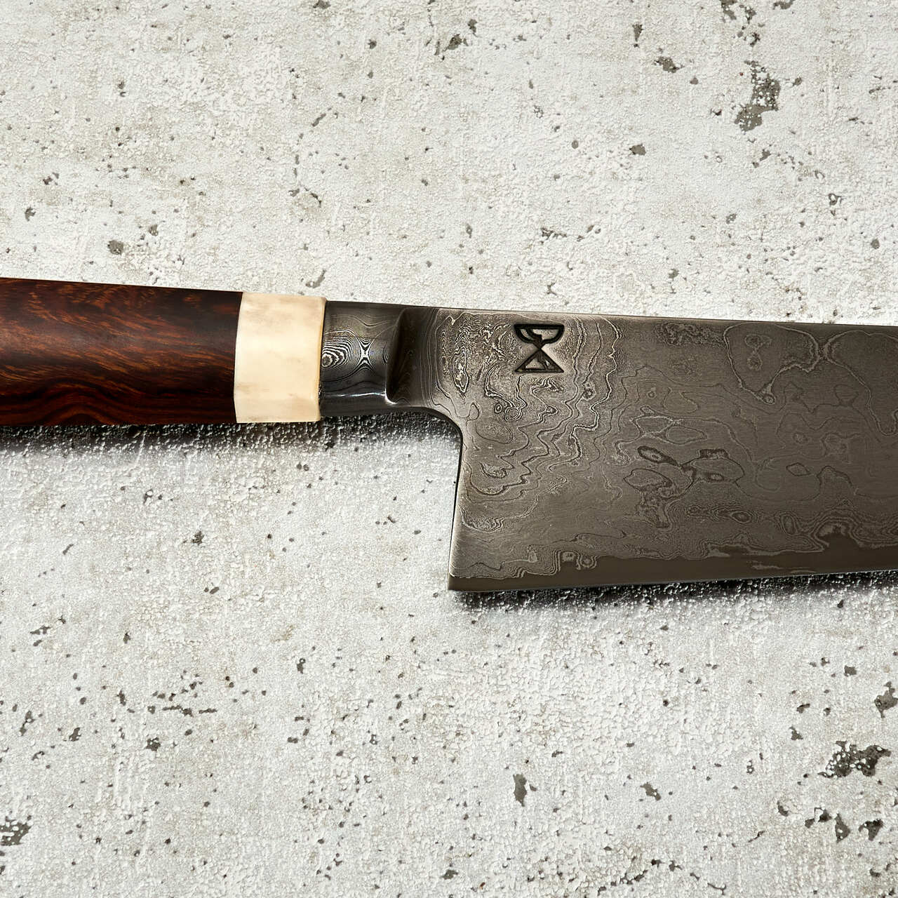 Radiona Breg Gyuto 250mm 1.2562 Damascus Clad Integral - Integral Handle