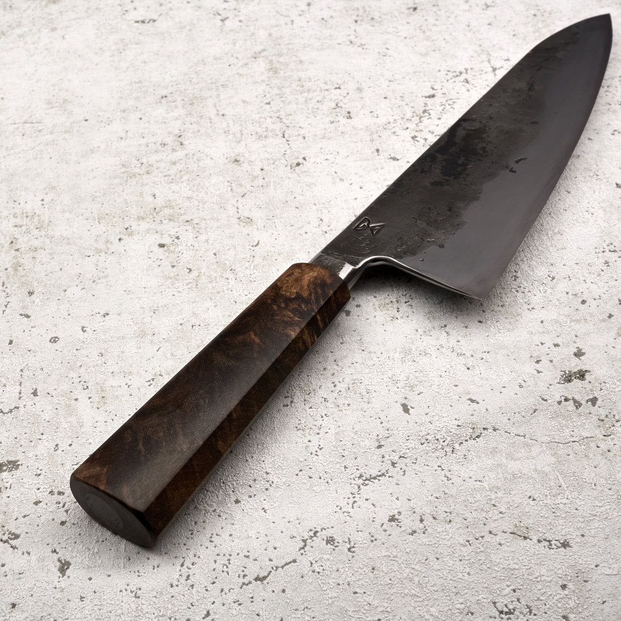 Radiona Breg Gyuto 250mm 1.2562 Kasumi San Mai "The Beast" - Handle