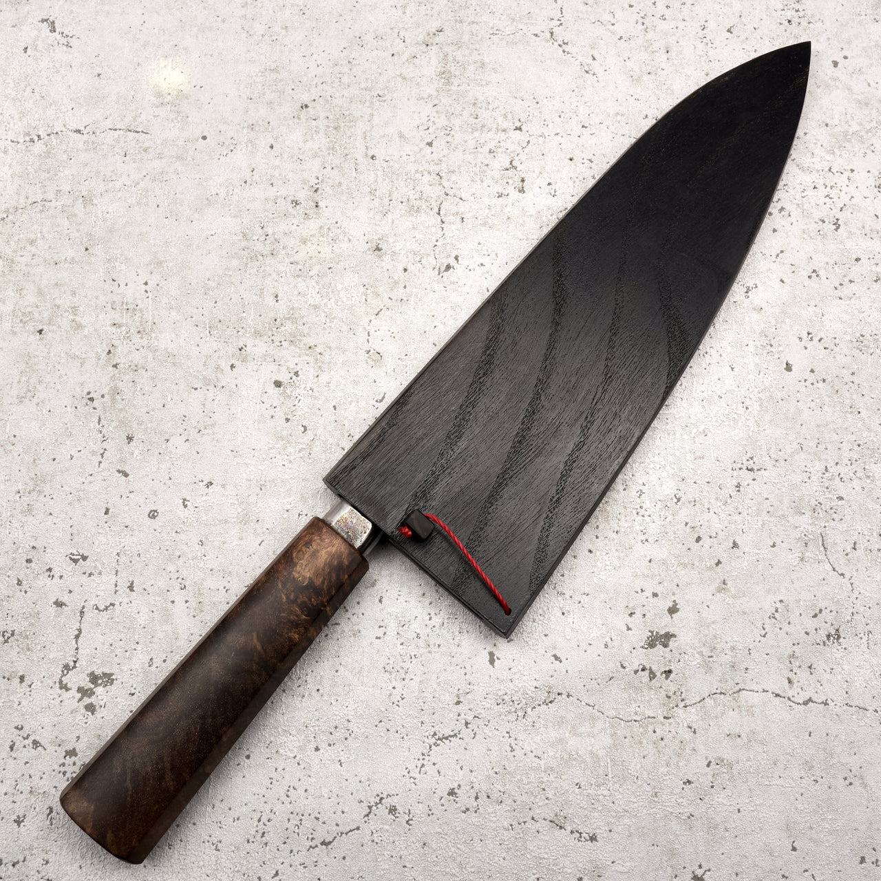 Radiona Breg Gyuto 250mm 1.2562 Kasumi San Mai "The Beast" - Saya